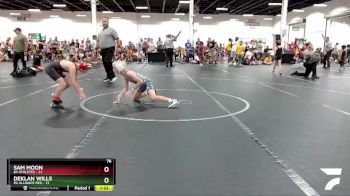 76 lbs Round 2 (4 Team) - Sam Moon, 84 Athletes vs Deklan Wills, PA Alliance Red