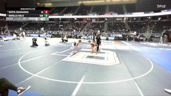 132 lbs 5th Place Match - Sofia Guadagna, Sweet Home-6 vs Brielle Nels, Homer-3