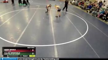 126 lbs Quarterfinal - Aiden Wasilk, Forest Lake vs Calvin Singewald, Summit Wrestling Academy