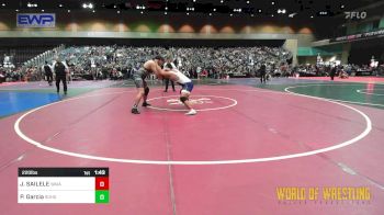 220 lbs Consi Of 16 #2 - JOHNNY SAILELE, Waianae Searider vs Pascual Garcia, South Bakersfield High School