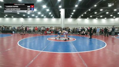 113 lbs Semis - Carson Raper, Darkhorse vs Liam McGettigan, Spartan RTC@LHP
