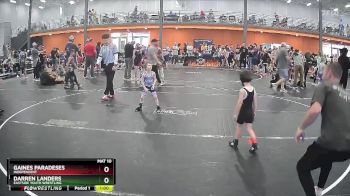 40 lbs Cons. Round 1 - Darren Landers, Eastside Youth Wrestling vs Gaines Paradeses, Independent