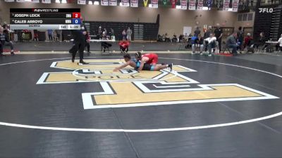 126 lbs Semis - Joseph Leick, Sebolt Wrestling Academy vs Caleb Arroyo, Moen Wrestling Academy