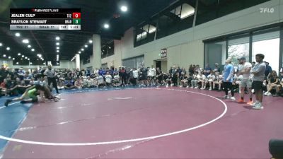 165 lbs Semis & 5th Wb (32 Team) - Jealen Culp, Team Shutt RJ vs Braylon Stewart, BRAWL Black