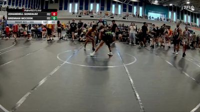120 lbs Cons. Round 2 - Brennan McCook, Team Clay vs Johandiell Gonzalez, Encedao