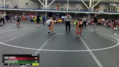 130 lbs Round 3 (10 Team) - Hayden Smith, Upstate Uprising vs Max Tripoli, Bitetto Trained