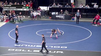 115 lbs Cons. Round 1 - Sydney Johnson, Bon Homme/Scotland/Avon vs Izzy Myer, Wagner