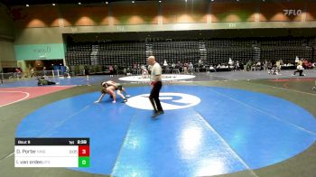 149 lbs Round Of 64 - Doug Porter, King University- Unatt vs Luke Van Orden, Utah Valley