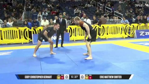 Eric Matthew Shifter vs Cody Christopher Gerhart 2025 Pan IBJJF Jiu-Jitsu No-Gi Championship