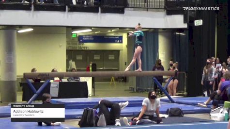 Addison Hablewitz - Women's Group, Lake City Twisters - 2021 Women's Xcel Region 4 Championships