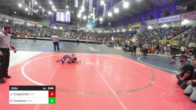 50 lbs Quarterfinal - Josiah Guagliardo, Steel City Reloaded vs Gabriel Cisneros, Duran Elite