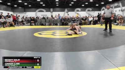 80 lbs Round 5 (6 Team) - Connor Clark, Steller Trained vs Beckett Golay, Missouri Gold