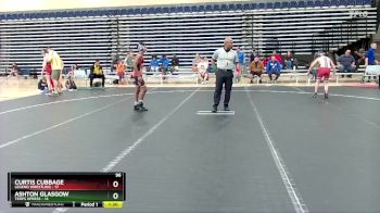 96 lbs Round 4 (10 Team) - Ashton Glasgow, Terps Xpress vs Curtis Cubbage, Legend Wrestling