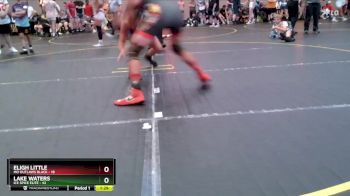 150 lbs Round 3 (4 Team) - Lake Waters, Ice Spice Elite vs Eligh Little, MO Outlaws Black