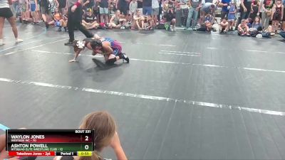 64 lbs Cons. Round 2 - Waylon Jones, Westside WC vs Ashton Powell, HitSquad Elite Wrestling Club