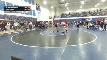 215 lbs Semifinal - Jackson Holman, Sandpoint vs Zane Smith, Post Falls