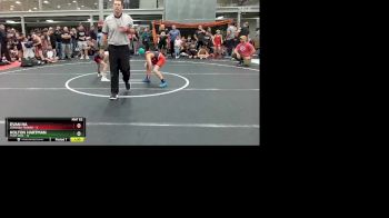 76 lbs Round 2 (8 Team) - Evan Ha, Cordoba Trained vs Kolton Hartman, Team Ohio