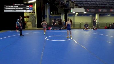 82 lbs Semis - Eli Armstrong, East Idaho Elite Wrestling Club vs Macklen Marksbury, Michigan Premier WC