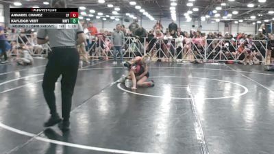 70 lbs Round 3 (12pm Friday) - Annabel Chavez, Cali Pink vs Kayleigh Vest, Minnesota Funky Singlets