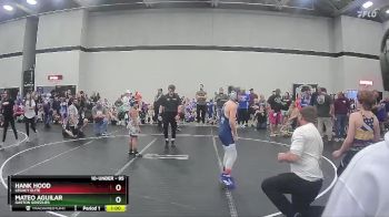 95 lbs Round 1 - Hank Hood, Legacy Elite vs Mateo Aguilar, Gaston Grizzlies