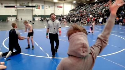 100 lbs Cons. Round 2 - Eastyn Heusinkvelt, St. Paul Youth Wrestling vs Ty Stepanek, GI Grapplers