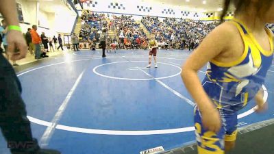 66 lbs Rr Rnd 1 - Silvie Rodanski, Cleveland Takedown vs Maxwell McConnell, Newkirk Takedown Club