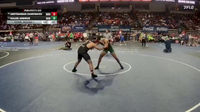 D 1 215 lbs Cons. Round 1 - Abdyrahman Charybayev, Baton Rouge vs Kaleb Andrus, Acadiana