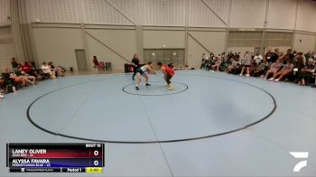 180 lbs Placement Matches (8 Team) - Laney Oliver, Ohio Red vs Alyssa Favara, Pennsylvania Blue