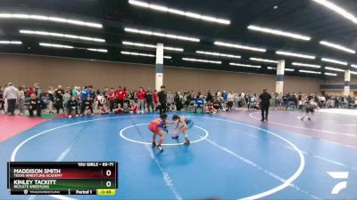 65-71 lbs Cons. Semi - Kinley Tackitt, ReZults Wrestling vs Maddison Smith, Texas Wrestling Academy