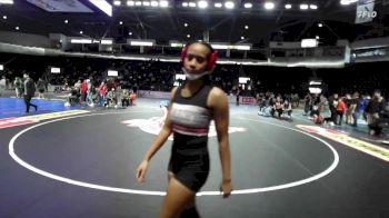 Girls 145 lbs Cons. Round 5 - Lanu Amituanai, Chief Sealth (Girls) vs Hayden Roth, Auburn Mountainview (Girls)