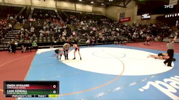 109 lbs Cons. Round 2 - Cade Kendall, Syracuse High School vs Owen Nygaard, Jordan High School