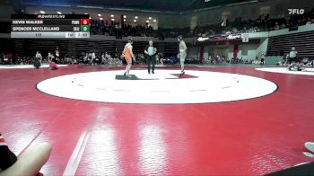 132 lbs Quarterfinals (8 Team) - Spencer McClelland, SALINA vs Kevin Walker, PAWHUSKA