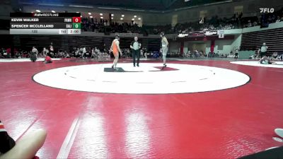 132 lbs Quarterfinals (8 Team) - Spencer McClelland, SALINA vs Kevin Walker, PAWHUSKA