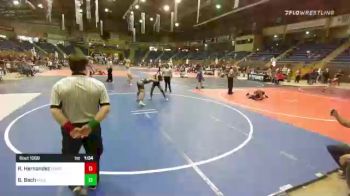 106 lbs Final - Ramon Hernandez, Pomona Elite vs Brayden Bach, Mile High WC