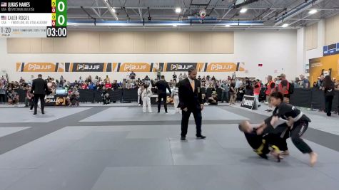 Lukas Hanes vs Caleb Rogel 2026 PBJJF Pan American Jiu-Jitsu Championships
