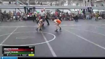 64 lbs Round 1 (6 Team) - Braxton Rankin, Cimarron vs Tanner Milburn, The Hunt