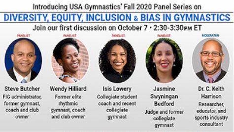 USA Gymnastics Announces October 7 Diversity, Equity, & Inclusion Panel