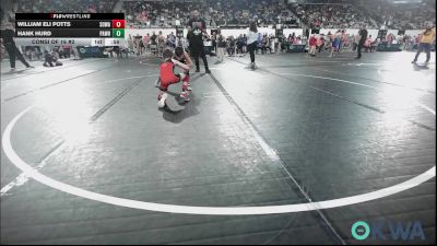 64 lbs Consi Of 16 #2 - William Eli Potts, Sowa vs Hank Hurd, Pawhuska