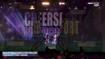 CAO Elite - Lady Jokers [2026 L2.1 Junior - PREP - D2 Day 1] 2026 CHEERSPORT National All Star Cheerleading Championship