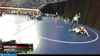 150 lbs Semifinal - Parker Casey, Ubasa Wrestling Academy vs Barrett Mieras, Immortal Athletics WC