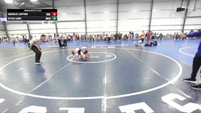100 lbs Round 1 (9am Friday) - Marco Lettini, Gotcha Blue vs Kyle Link, Maryland Gold