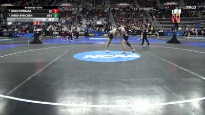 174 lbs Quarterfinal - Jared Stricker, Wis.-Eau Claire vs Javen Estrada, North Central (IL)