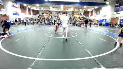 43-45 lbs Round 3 - Hunter Rohde, Hemet Youth Wrestling Club vs Luke Olivas, Hemet Youth Wrestling Club