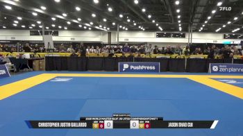 Jason Shao Cui vs Christopher Justin Gallardo 2026 World Master IBJJF Jiu-Jitsu Championship