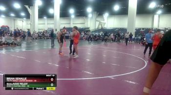 190 lbs Round 3 (10 Team) - Brian Senalle, Youth Impact Center Orange vs Sullivan Feldt, Seneca Fighting Irish