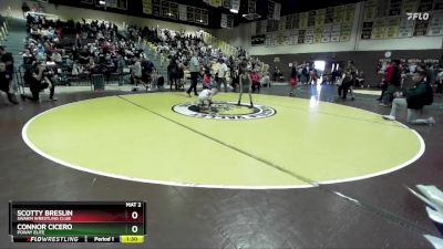 63/67 Quarterfinal - Scotty Breslin, Swarm Wrestling Club vs Connor Cicero, Poway Elite