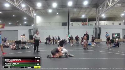 120 lbs Round 2 (6 Team) - Thomas Lindsay, CP Elite vs Mario Casilio, Rebellion