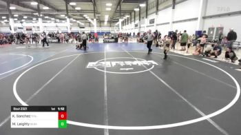 66 lbs Rr Rnd 3 - Kaiden Sanchez, Titans WC vs Max Leighty, Bear WC