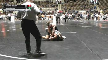 6A 138 lbs 3rd Place Match - Sam Powell, Pelham vs Cooper Bailey, Homewood Hs