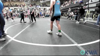 110 lbs Quarterfinal - Noah Sanders, Choctaw Ironman vs Jaxson Jett, Division Bell Wrestling